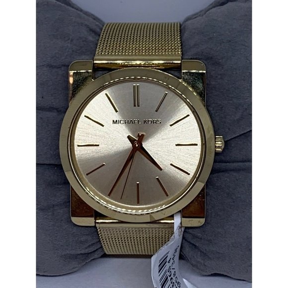 Michael Kors MK3496 Women Gold Stainless Steel Ana main image 11